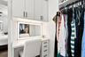 Built-in Makeup Vanity