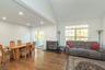 Large living and dining rooms