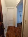 Hall way into house