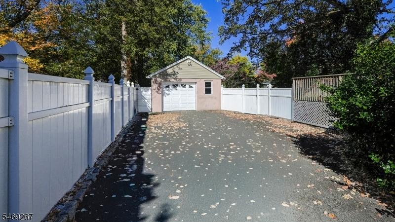 driveway and garage