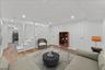 Virtually staged basement