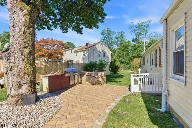 backyard kitchen