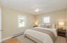Bedroom staged