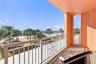 Guest bedroom balcony