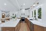 Kitchen with 2 tone cabinets
