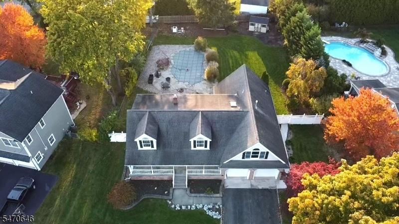 Aerial with Yard