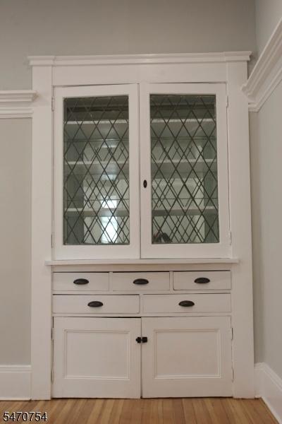 Built in china cabinet