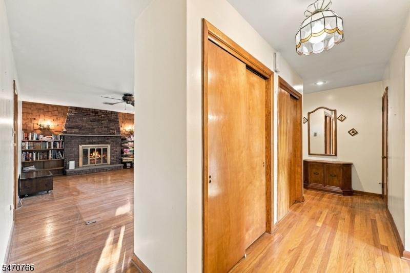 Hallway and Living Room