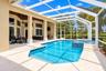 Pool/Hot Tub right off of covered patio area