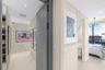 entrance to primary on left, entrance to 2nd bedroom on right