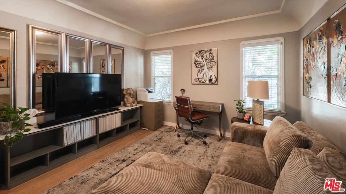 Bedroom 2 — used as an office