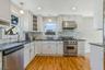 Granite counters in kitchen