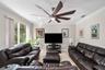 Modern Ceiling Fan and tons of natural light
