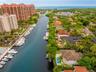 Waterfront property featuring a private swimming pool, deep-water canal access, and proximity/no bridges to open bay waters