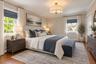 Virtually Staged Primary Size Bedroom