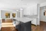 View from kitchen to family room
