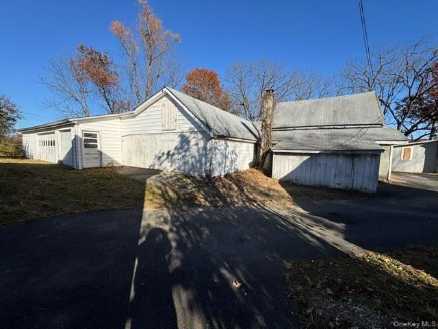 View of the second garage and another detached building...