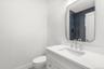 Ensuite bathroom for bedroom 2 with tub and shower