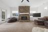 Family room with surround sound
