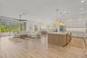 Open and airy floorplan with extra large sliders for a pool view