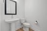 Convenient half bath