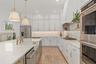 High ceilings with recessed lighting