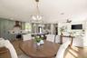View of open concept living area.