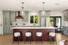 Beauty and functionality meet with new appliances and a coffee/wine bar equipped with ice maker and beverage refrigerator.