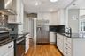 Totally remodeled kitchen with soft close cabinets and stainless steel appliances