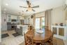 Dining into kitchen