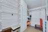 Central second floor closet