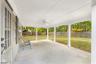 Patio Overlooks Backyard