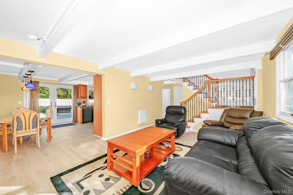 Ground level living room
