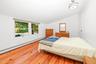 Hard wood flooring, ceiling fan with light