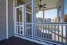 Open section of the deck