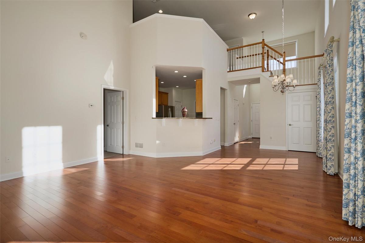 Open area with high ceilings
