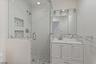 First floor full bathroom