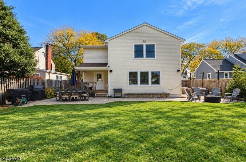 Rear of home