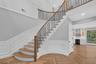 Custom stairwell/ guest closet