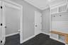 Mudroom to and from garage