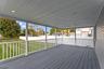 covered deck, rear