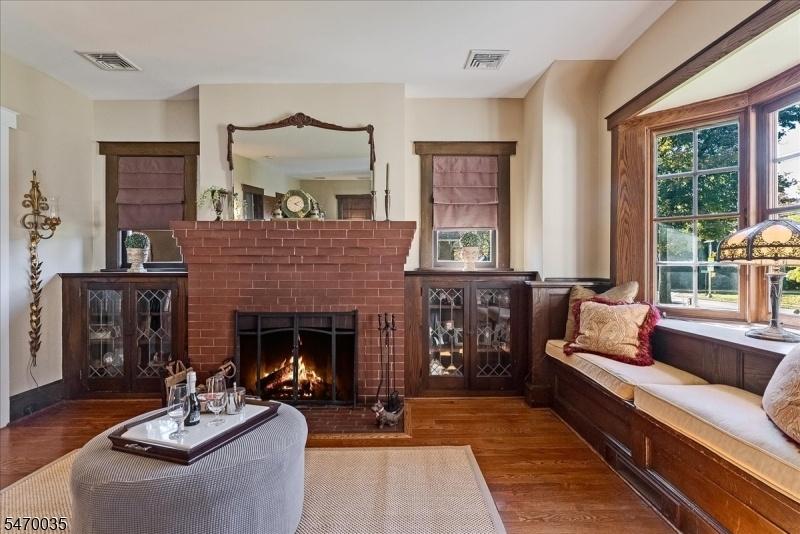 Wood Burning Fireplace