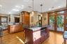 Wet Bar with Copper Sink