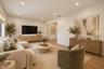 Neutral interior featuring wood-finish flooring, recessed lighting, and smooth-finish walls