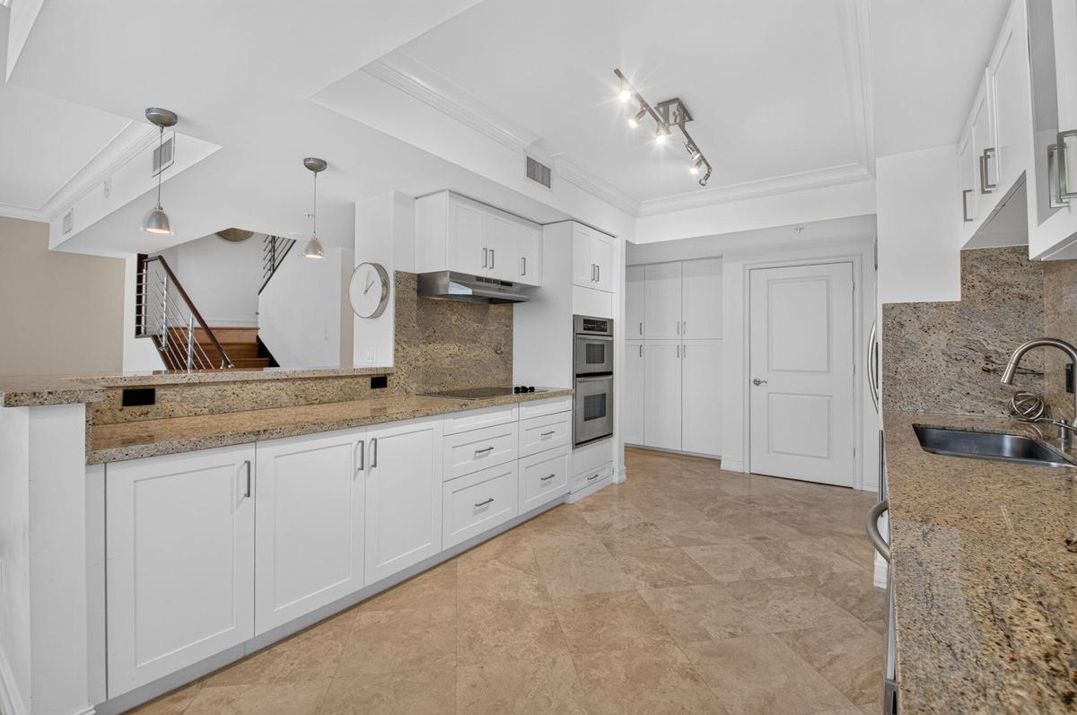 Modern kitchen.