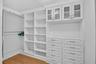 Custom closet organization system.