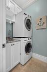 Upstairs laundry room