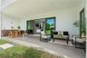 Patio off Down Stairs Living Room with Summer Kitchen