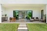 Patio off Down Stairs Living Room with Summer Kitchen