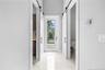 Hallway Off Kitchen leading to Laundry and Half Bath